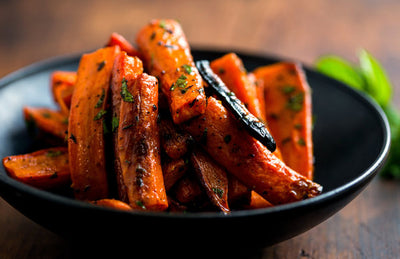 Recipe: Candied Turmeric Carrots (Vegan, Dairy-Free, Gluten-Free)