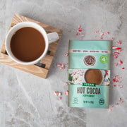 SIMPLE, CLEAN INGREDIENTS: Our delicious hot cocoa mix is made from dried coconut milk, rich cocoa powder, and a hint of peppermint & sugar. JUST ADD WATER: It's never been easier to enjoy your favorite drink, dairy-free. Simple add hot water, stir, sip and enjoy!