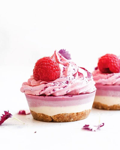 Recipe: Vegan Raspberry Cheesecake (Dairy-Free, Gluten-Free)