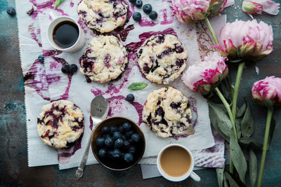 Blueberry Muffins (Vegan, Gluten Free)