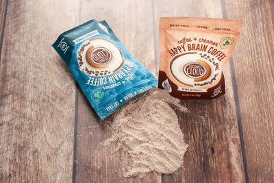 Happy Brain Coffee makes Instant Dairy-Free Lattes with MCT Oil