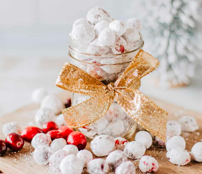 Candied Cranberries (Vegan, GF)