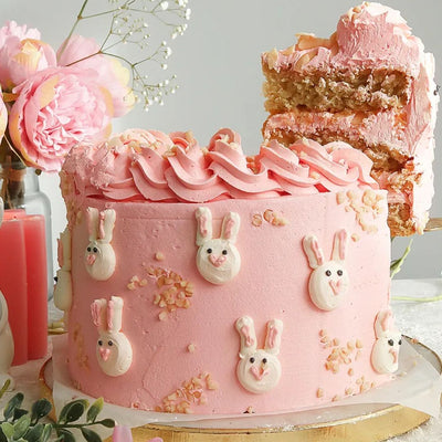Sweet Almond Cake (Bunny Cake) – Vegan
