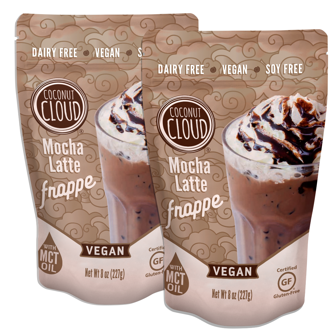 Coconut Cloud Instant Frappe Mix (Mocha, Frozen Hot Chocolate & Salted