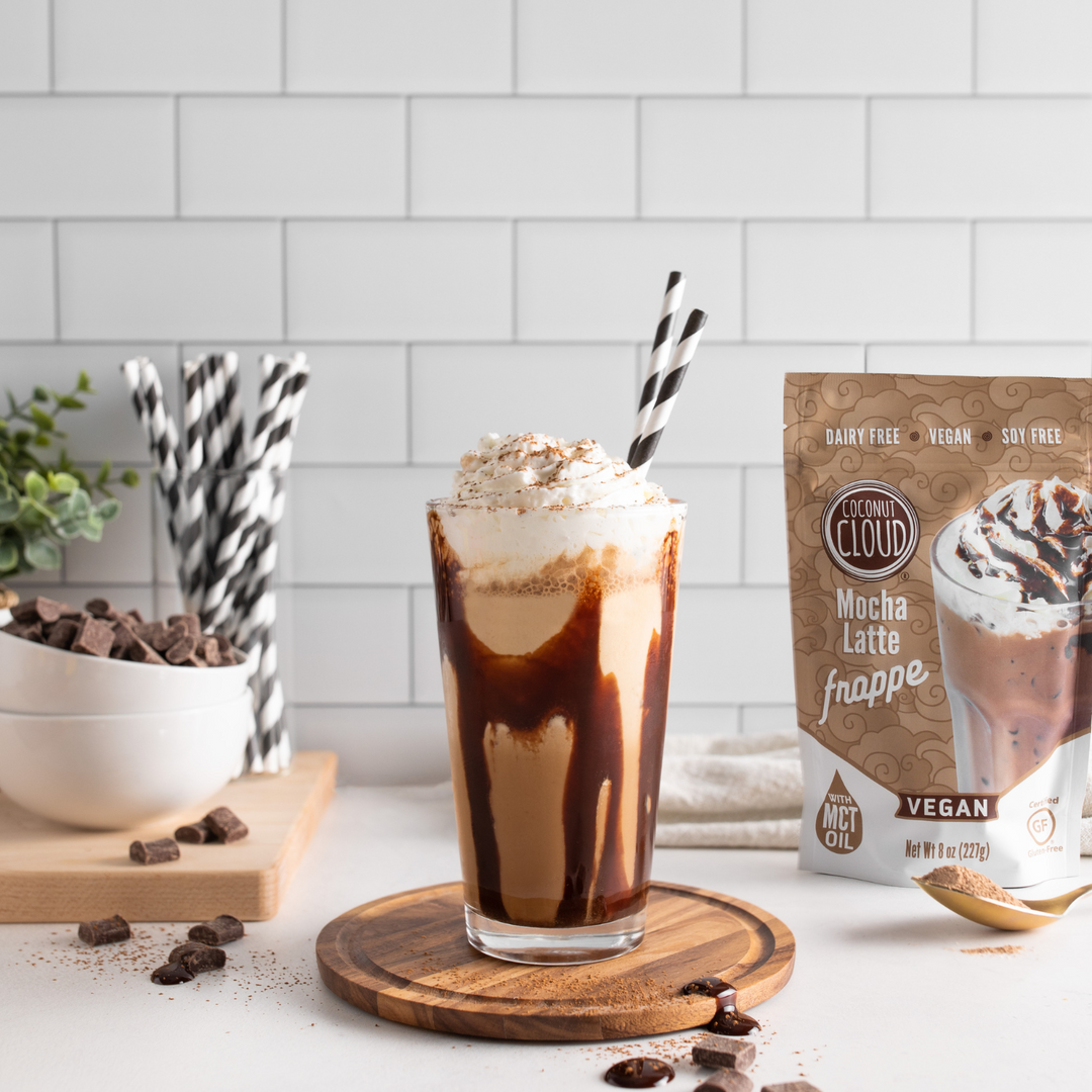 Mocha Frappe Mix - Dairy-Free – Coconut Cloud