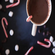 Our instant, plant-based Peppermint hot cocoa delivers all the rich, chocolately goodness of a traditional cocoa, but without the dairy. Our coconut milk based hot cocoa mix has just a kiss of cool, peppermint flavor. This cocoa brings all the joys and delights of the holiday season, all year round!  Just add hot water, stir, and enjoy!  100% DAIRY-FREE | VEGAN | GLUTEN-FREE | SOY-FREE | NON-GMO