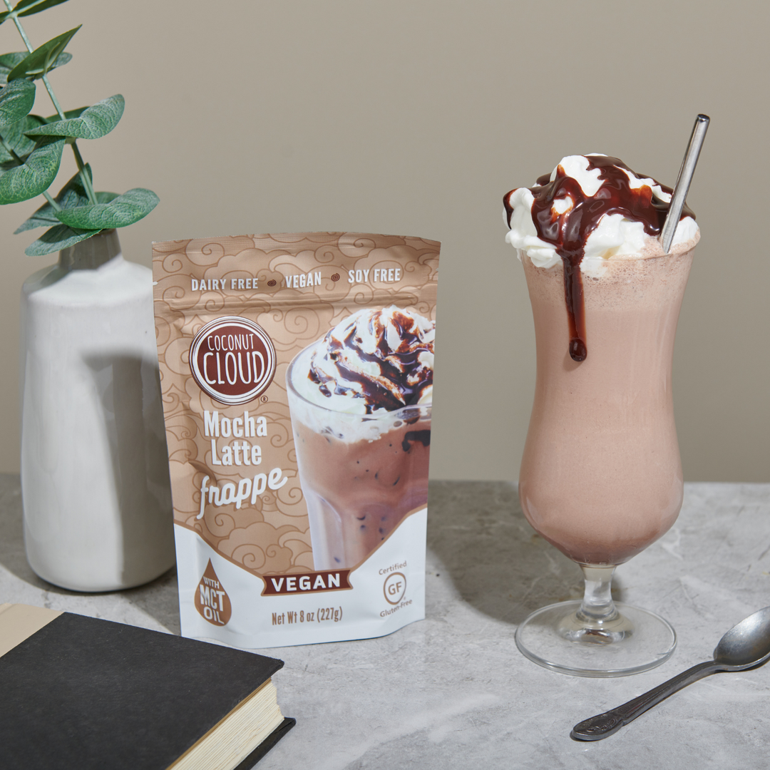 Mocha Frappe Mix - Dairy-Free – Coconut Cloud