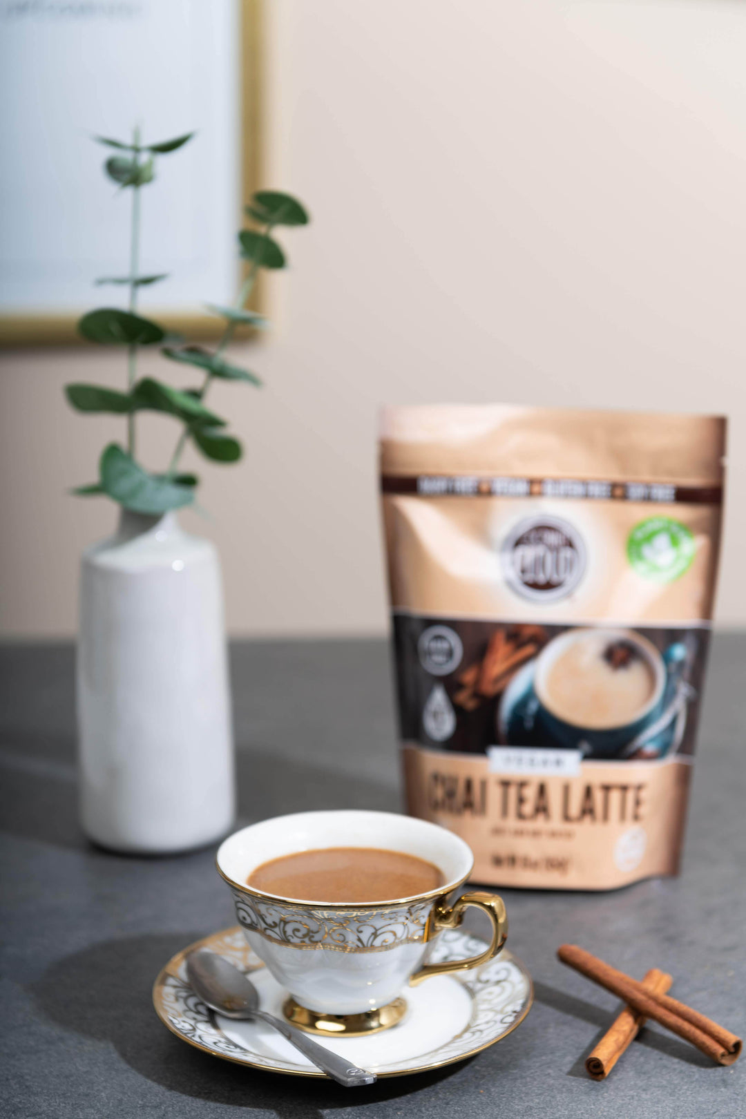 Bulk: Chai Latte Mix, 12 Pouches (7oz each) – Coconut Cloud