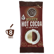 Discover the wholesome goodness of coconuts with our 100% dairy-free Coconut Cloud Vegan Instant Hot Cocoa Mix.   Whether you're a dairy-free devotee or trying to be a more conscientious consumer, you're sure to love the light and delicious taste of our Hot Cocoa!  DELICIOUS COCOA VEGAN TO GO FLAVOR: Enhance your morning coffee with 8 Single Serve Dairy-Free Cocoa Sticks, Perfect for on the Go.