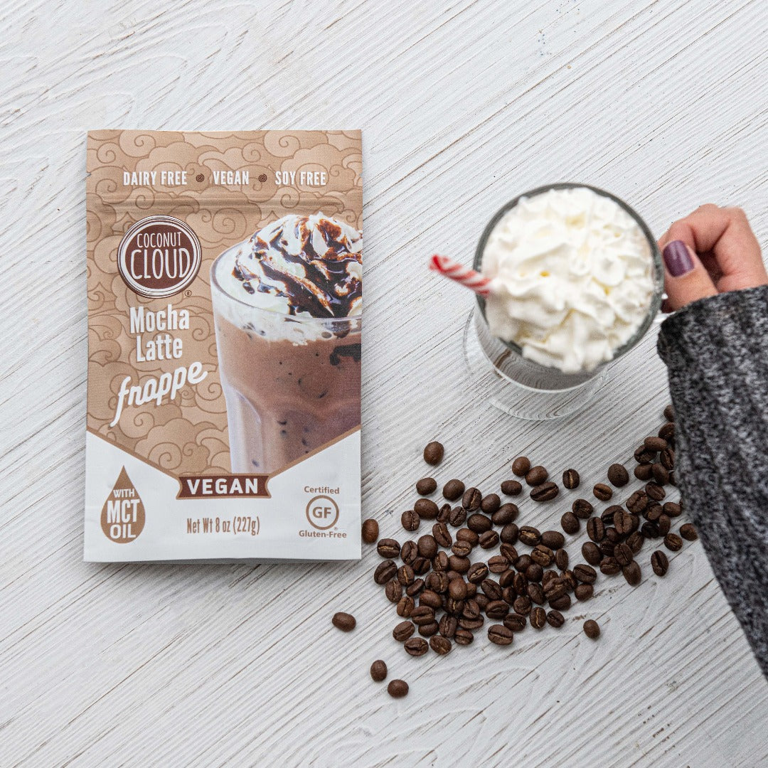 Mocha Frappe Mix - Dairy-Free – Coconut Cloud