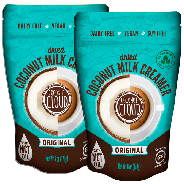 ALLERGY FRIENDLY: Finally a shelf stable plant-based powdered creamer that is sensitive to your dietary needs and preferences, made from dried coconut milk. MADE IN THE USA: Coconut Cloud products are 100% Dairy Free, Certified Gluten Free, Soy Free, Vegan & Non-GMO. SIMPLE, CLEAN INGREDIENTS: Our delicious hot cocoa mix is made from dried coconut milk, rich cocoa powder, and a hint of peppermint & sugar.